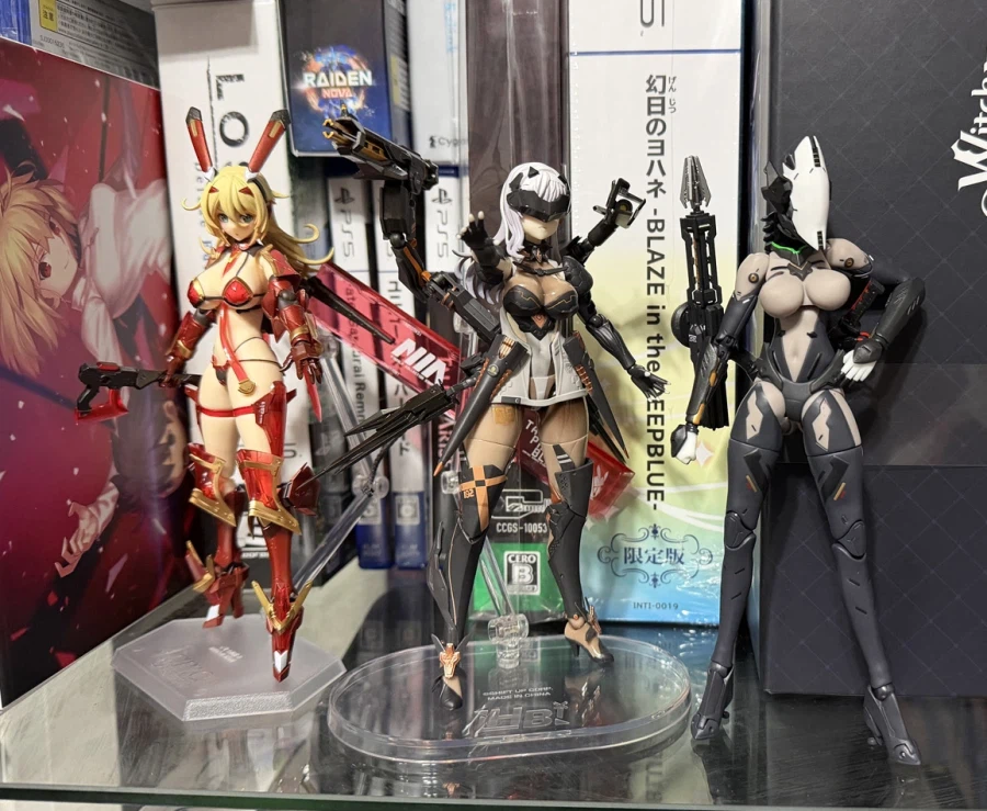 일상) 피그마등이나 꺼내봤네요. 페그오굿즈는 많이 없습니다._8.webp