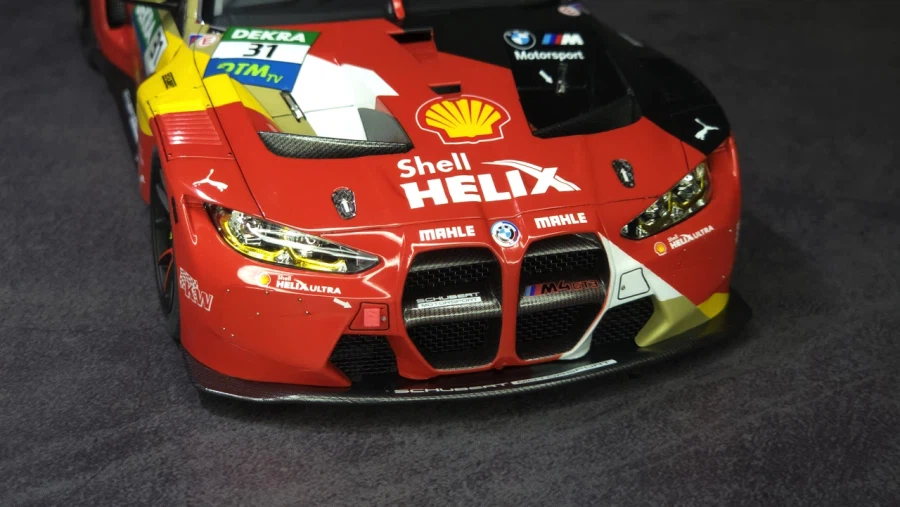 [Nunu] 가장 강력한 BMW 1/24 M4 GT3 2022 챔피언 머신 완성_23.webp