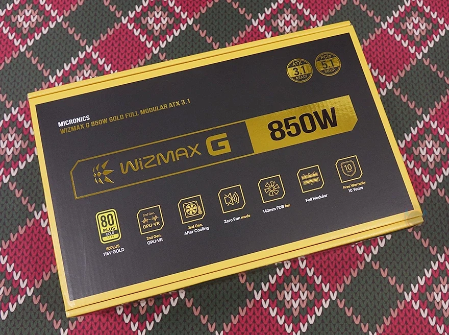 드디어 위즈맥스 80플러스 골드 등급 등장! 마이크로닉스 WIZMAX G 850W_3.webp