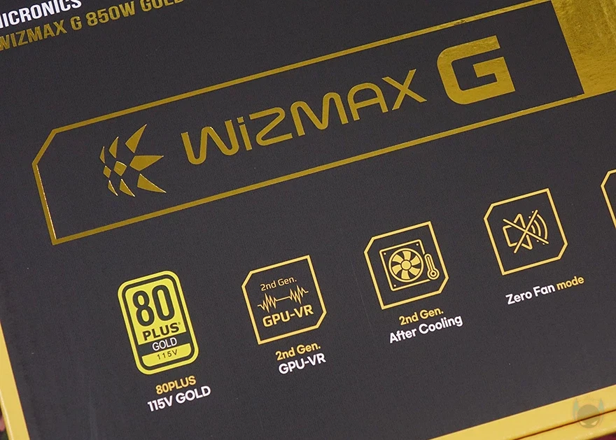 드디어 위즈맥스 80플러스 골드 등급 등장! 마이크로닉스 WIZMAX G 850W_4.webp