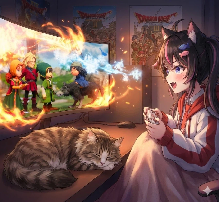 새봄TV] 드래곤퀘스트7 리메진+아직 로맨스가 남아있어요(FMV)_1.webp