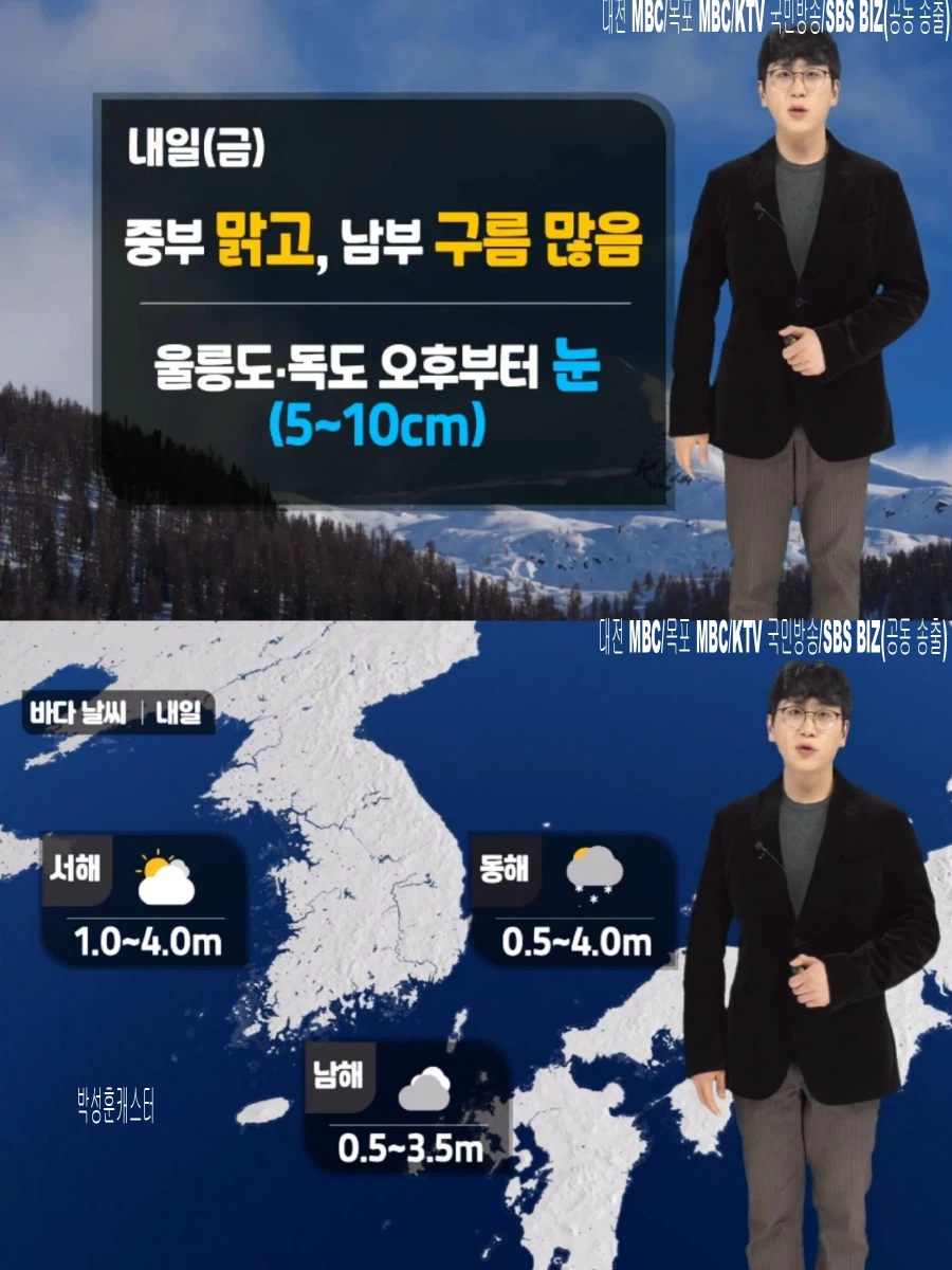 내일부터 다시 강추위(주말까지 강한 한파, 울릉도 독도 오후 눈)_10.webp