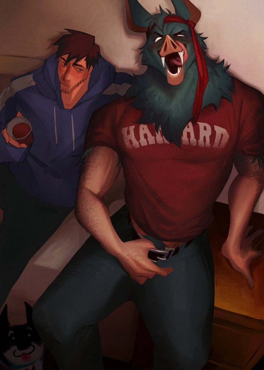 ㅎㅁ - ?? : 크르르...못참겠다 로버트!!!!_1.webp