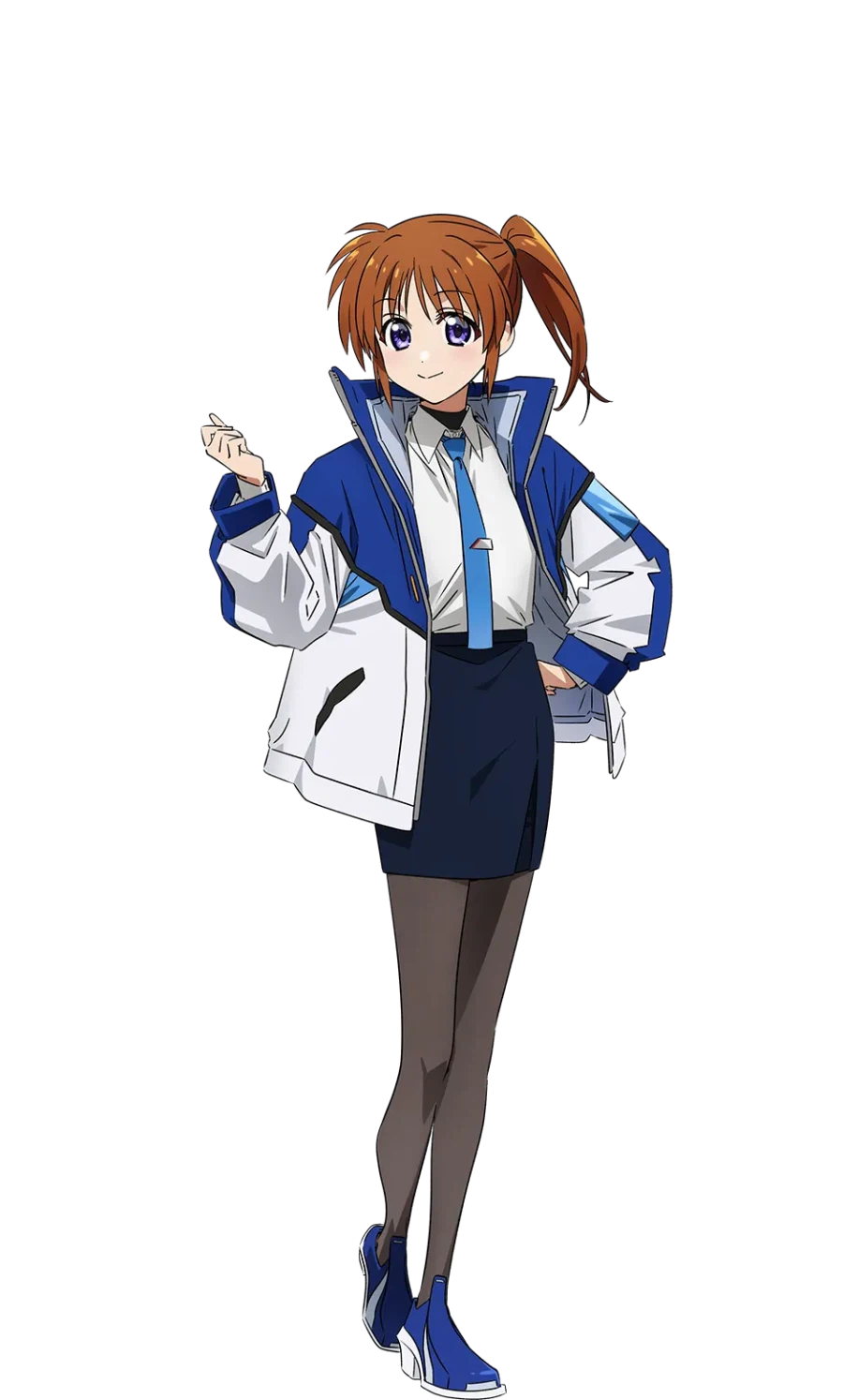 [마법소녀 리리컬 나노하] 신작 애니 설정화, 성우진, 엔딩 테마곡_1.webp