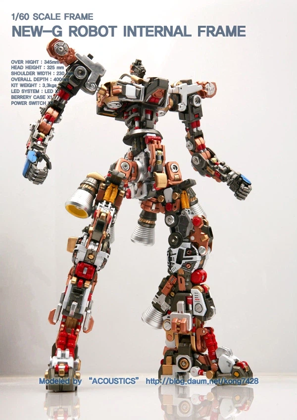 1/60 G-SYSTEM INTERNAL FRAME All 3D 프린팅 조립_3.webp