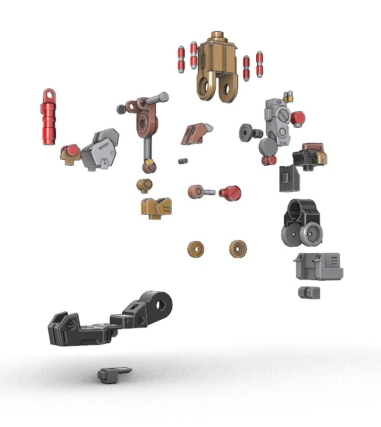 1/60 G-SYSTEM INTERNAL FRAME All 3D 프린팅 조립_4.webp