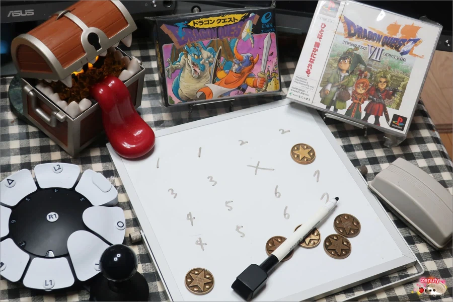 [드래곤퀘스트7] 행운카드 갬블 100%로 초중반에 3어픽 장비 싹쓰리하기_1.webp