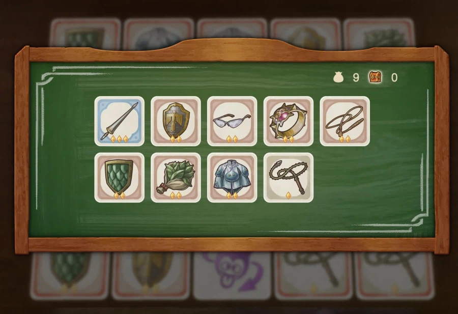 [드래곤퀘스트7] 행운카드 갬블 100%로 초중반에 3어픽 장비 싹쓰리하기_5.webp