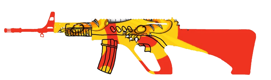 창작,무기)"심심해서 만든 돌격소총 디자인"_1.webp