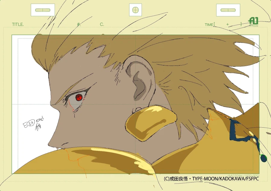 페이트 스트레인지 페이크) 6화 원화 & 축전_1.webp