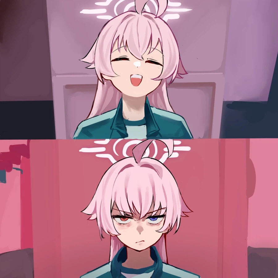 블루아카) 세리카와 게임을 하는 호시노_3.webp