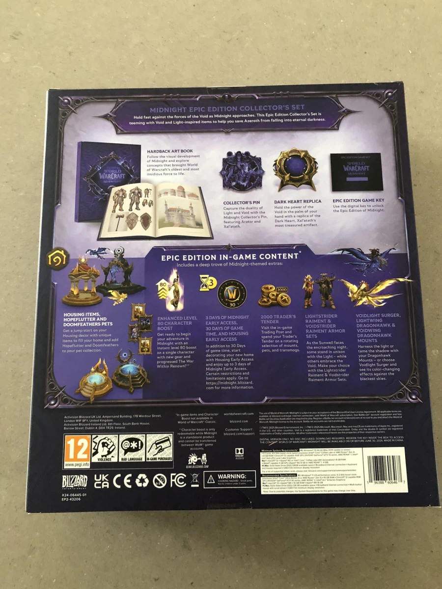 월드 오브 워크래프트: 한밤 소장판 언방식_3.webp