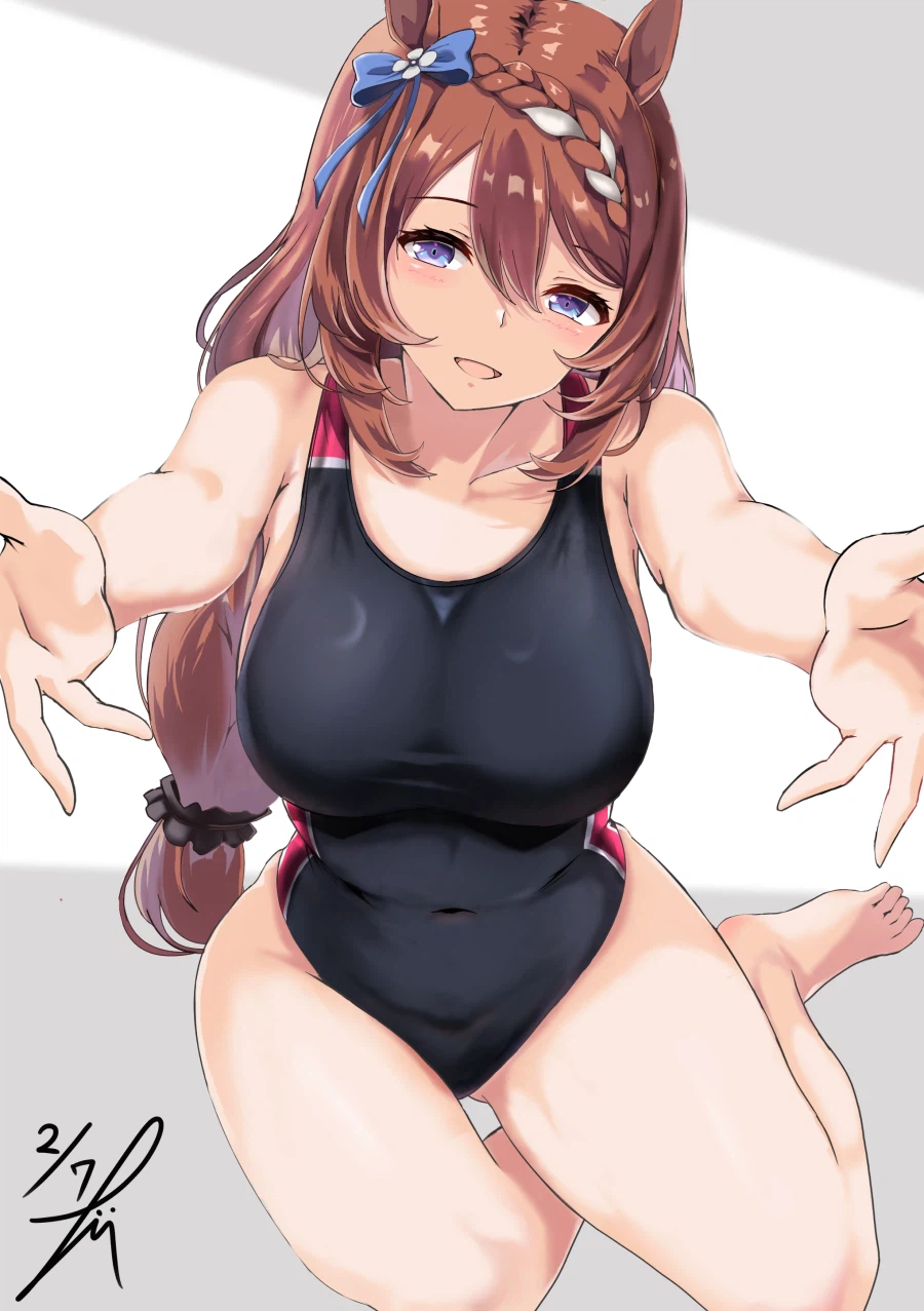 말딸) 수영복 입은 크릭 마망.jpg_1.webp