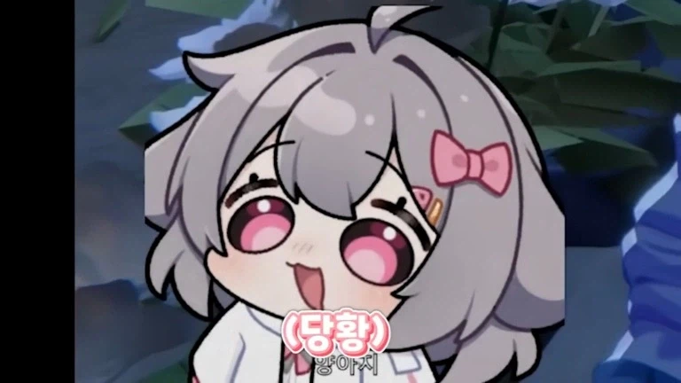 버튜버) 달의 여신 각성 미녕이를 처음 만나 인사하는 양아지.jpg_2.webp