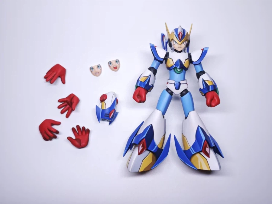 [고전의 감동] 코토부키야 록맨 X 팔콘 아머 이차원 도색_1.webp