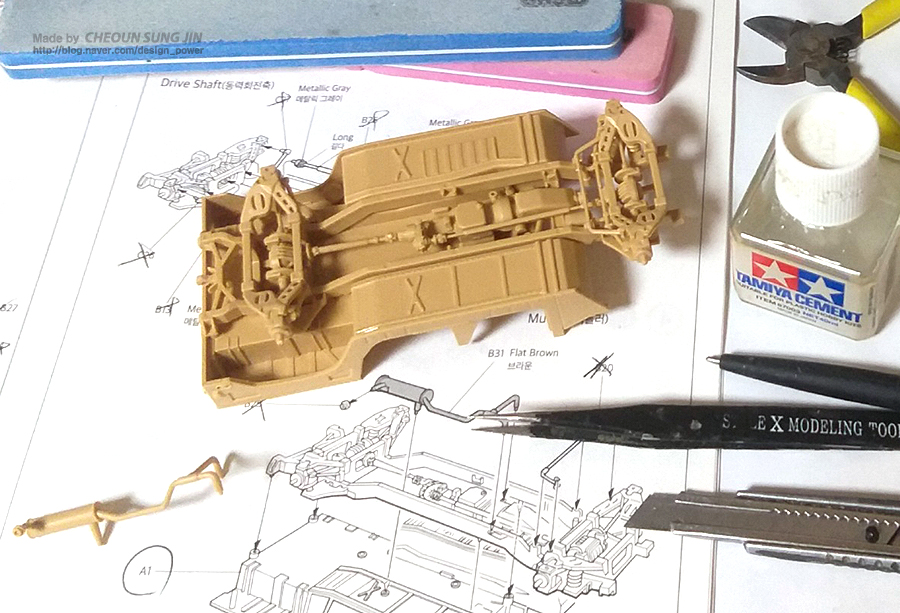 M966 Tow Missile Carrier 아카데미 프라모델_3.jpg