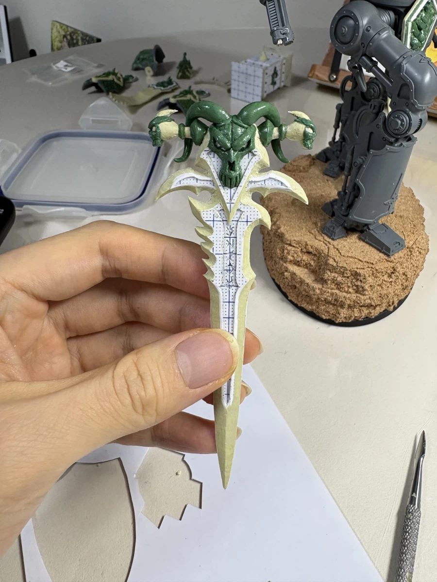 워해머) 워해머 입문작 세라스투스 나이트 렌서 도색 완성 - 썩시딩유 컨버전_11.webp