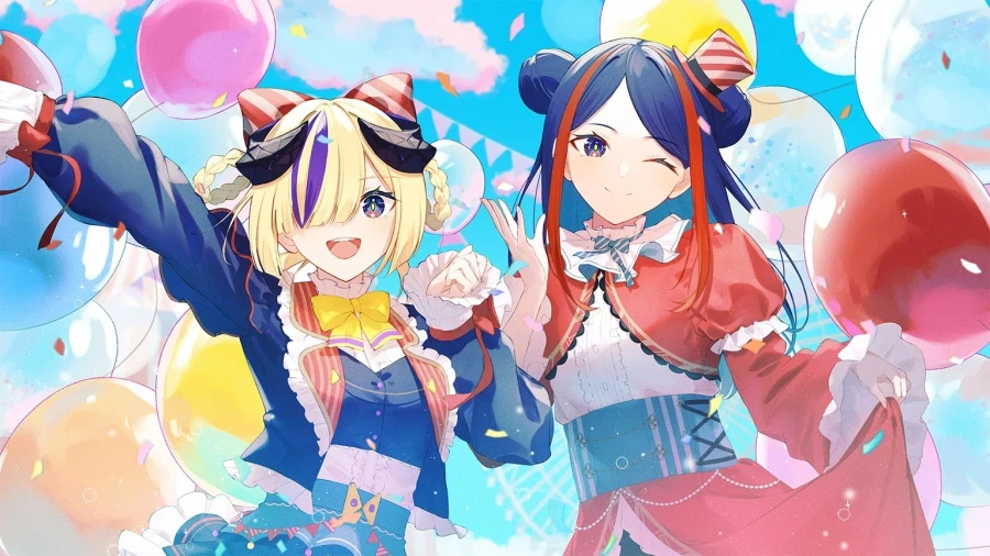 카미츠바키) 유나기 x 카쿄인 - "톤데모 원더즈(터무니 없는 원더즈)" 커버_1.webp