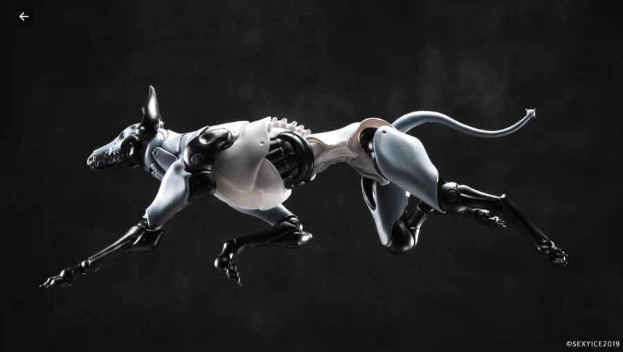 [섹시아이스2019] 견형 생물병기 자타드 하운드 샘플 가동 영상_3.webp