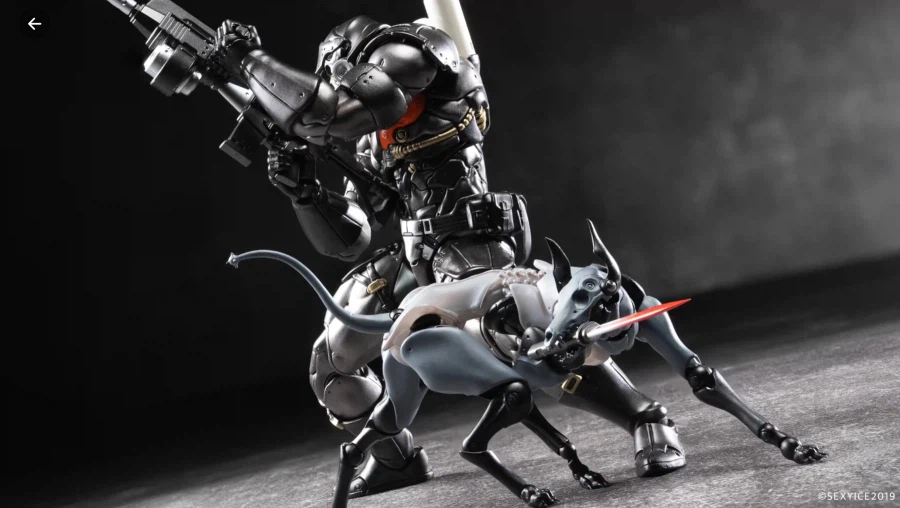 [섹시아이스2019] 견형 생물병기 자타드 하운드 샘플 가동 영상_5.webp