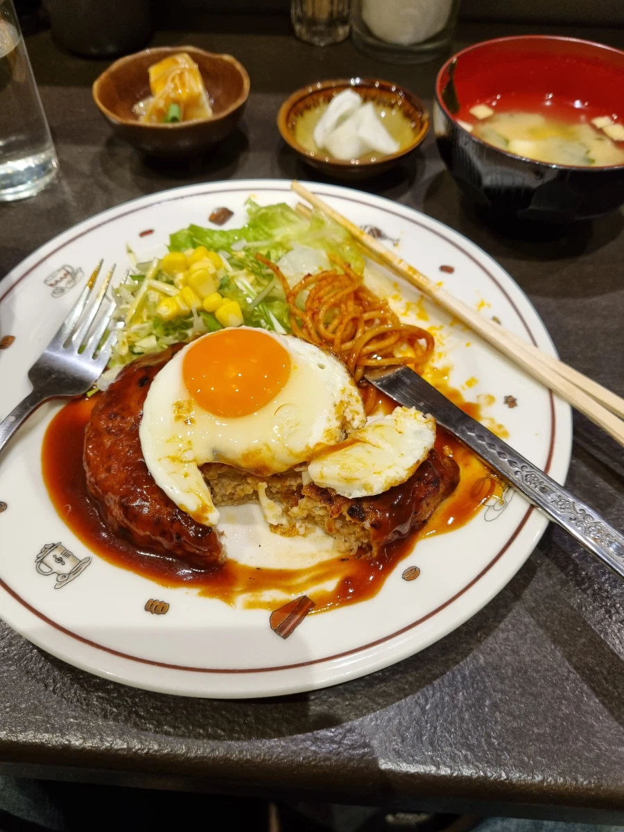 일본 워홀 41일차 아사쿠사 데미그라소스 햄버그_23.webp