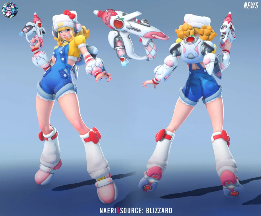 오버워치 시즌1 모든 스킨 총정리: 헬로우 키티 콜라보, 발렌타인데이 등_3.webp