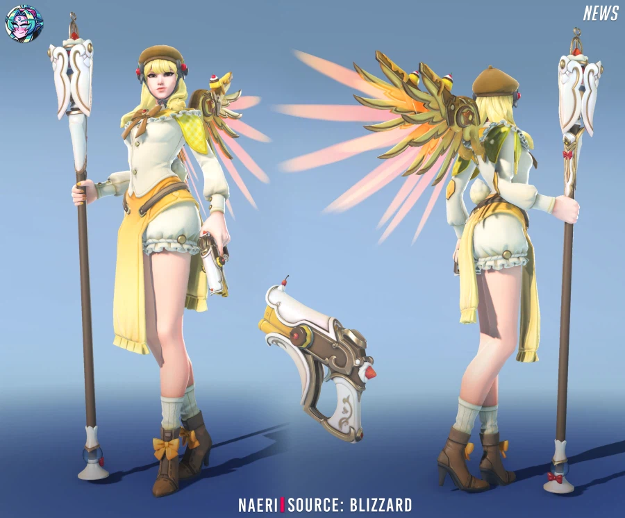 오버워치 시즌1 모든 스킨 총정리: 헬로우 키티 콜라보, 발렌타인데이 등_7.webp