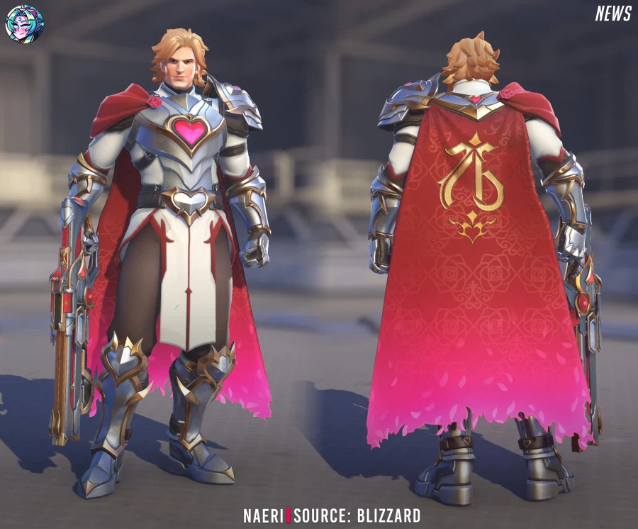 오버워치 시즌1 모든 스킨 총정리: 헬로우 키티 콜라보, 발렌타인데이 등_9.webp