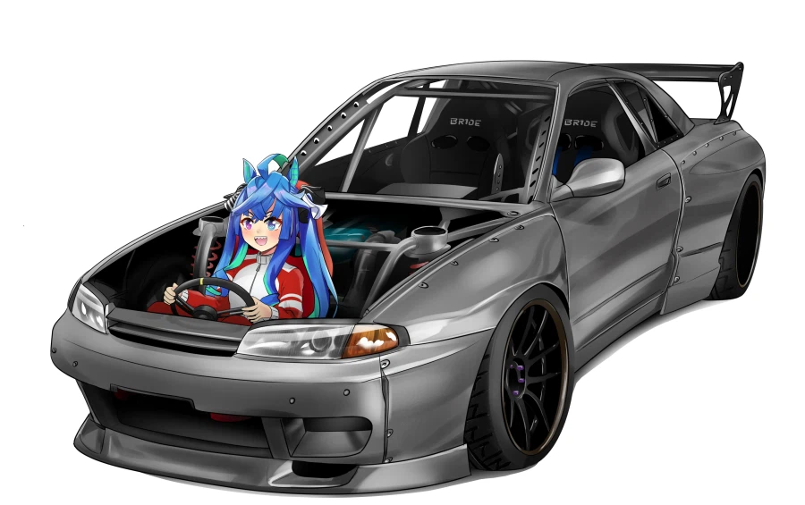 [말딸] 자동차 운전하는 터보_1.webp