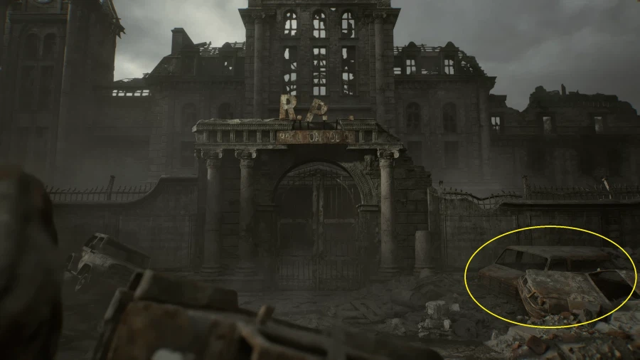 경찰서 폐허에서 전작 과의 소소한 디테일 (스샷 첨부)_8.webp