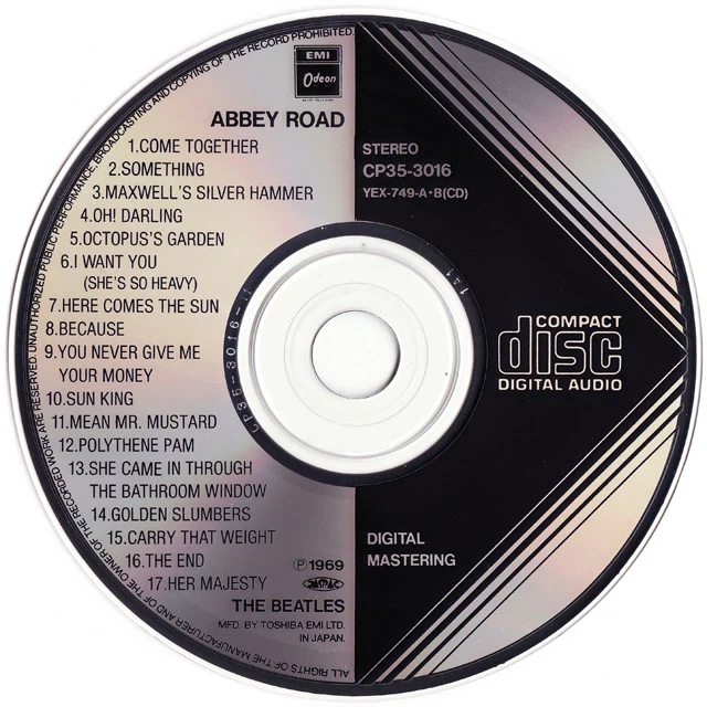 잡지식) 세계 최초로 발매된 비틀즈 CD인데 불법인 CD_2.webp