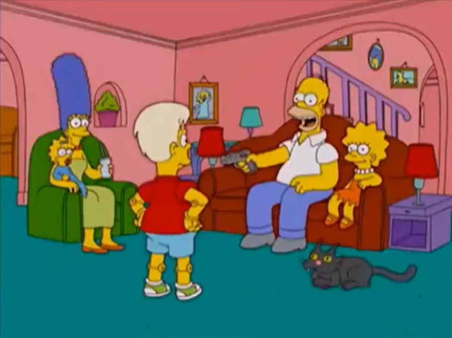 [심슨네 가족들] 아들이 로봇이면 가능한 놀이_1.webp