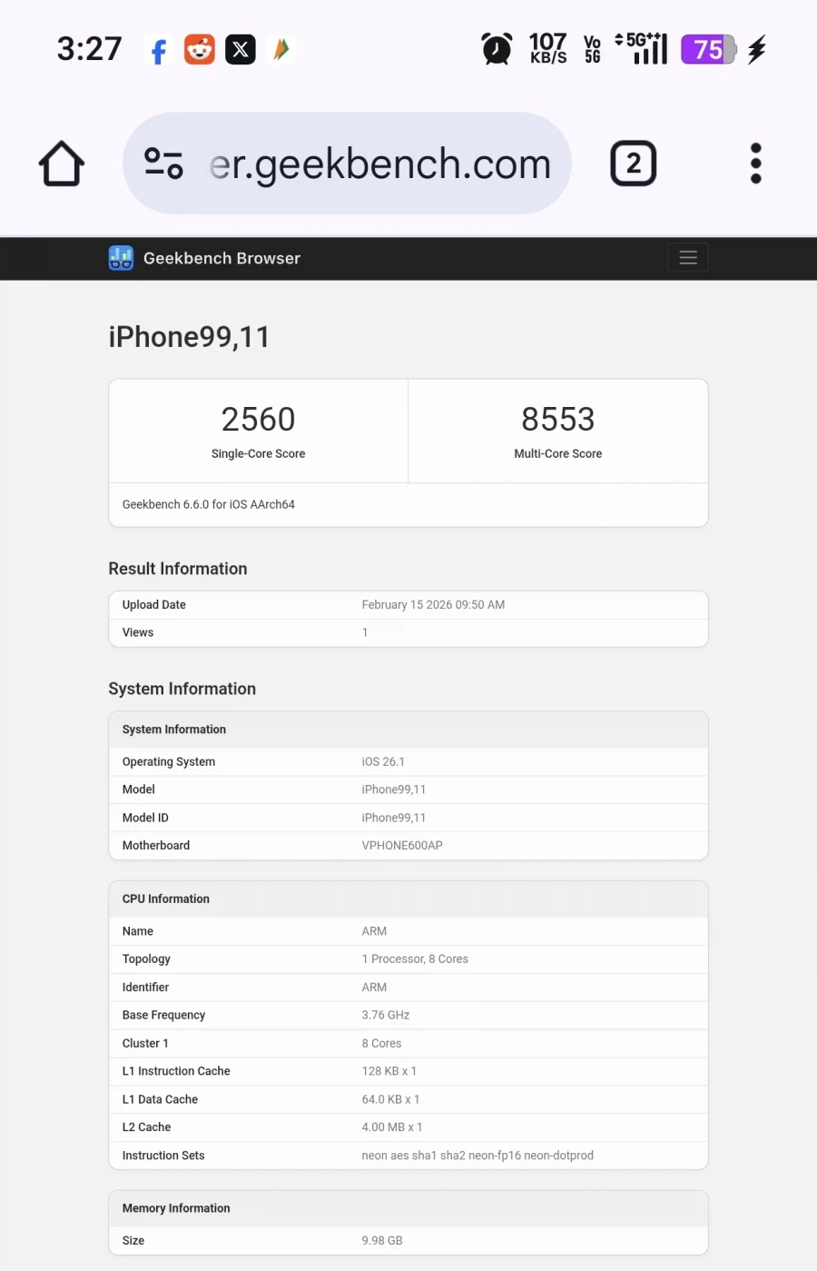 [루머] 아이폰 17e 긱벤치_1.webp
