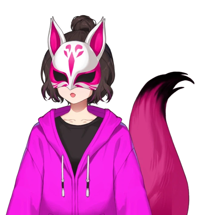 [채널 하루] 여우 버튜버의 월요일 마크 방송 시작합니다_1.webp