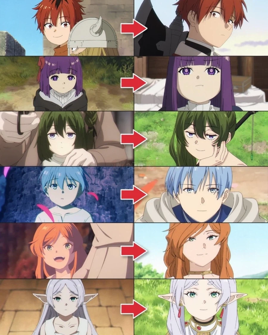 프리렌 아역 VS 성인_1.webp