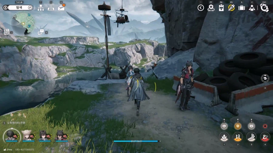 필드 기믹 가이드 - 거점 지역(6) 강변 동굴 캠프_3.webp