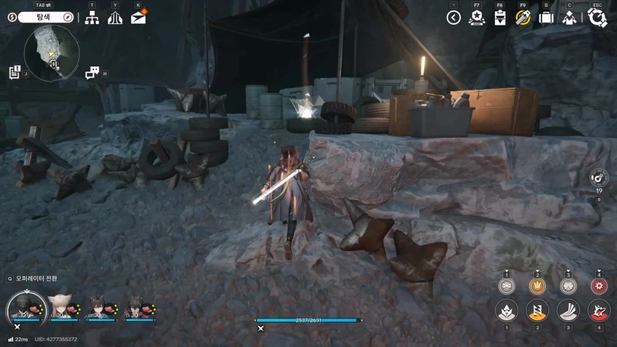 필드 기믹 가이드 - 거점 지역(6) 강변 동굴 캠프_4.webp