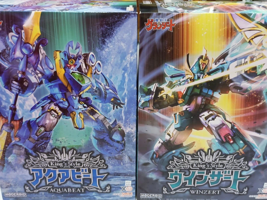 [굿 스마일] MODEROID 킹스 스타일 윈저트 & 아쿠아비트 완성 사진_1.webp