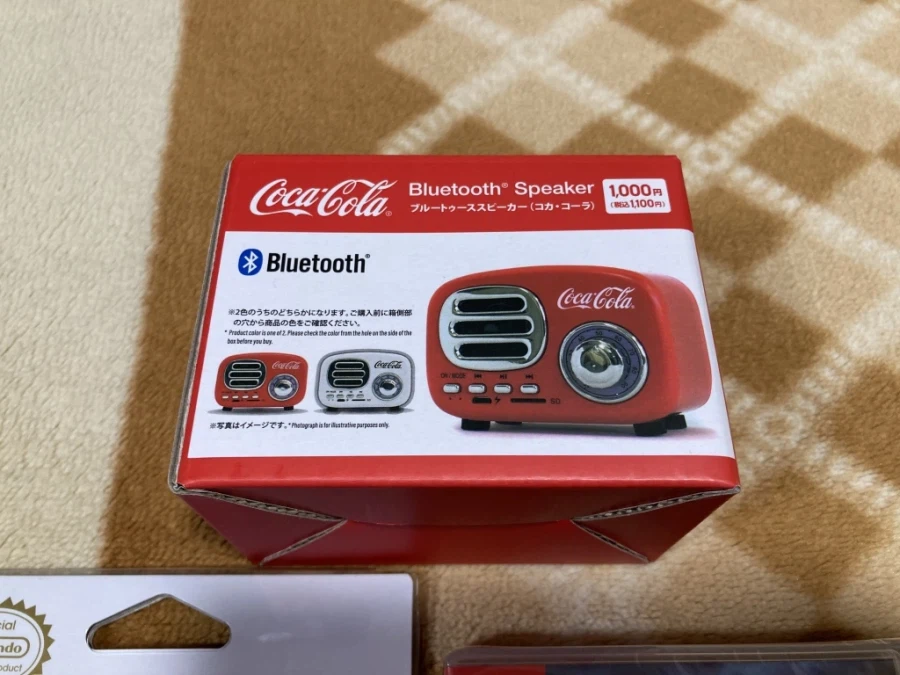 코카콜라 레트로 타입 스피커 with 레트로 게임 & 뮤직 ~_2.webp