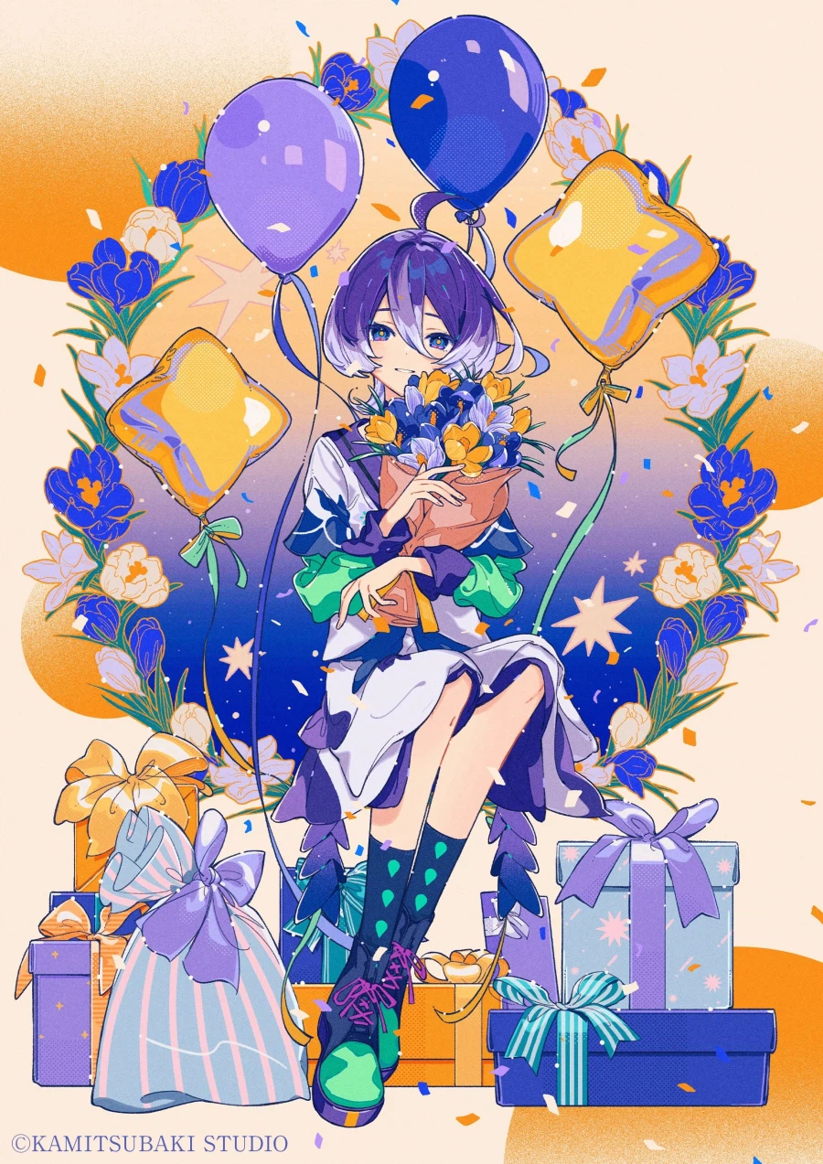 카미츠바키) 7시 미코토 생일 기념 우타와꾸_1.webp