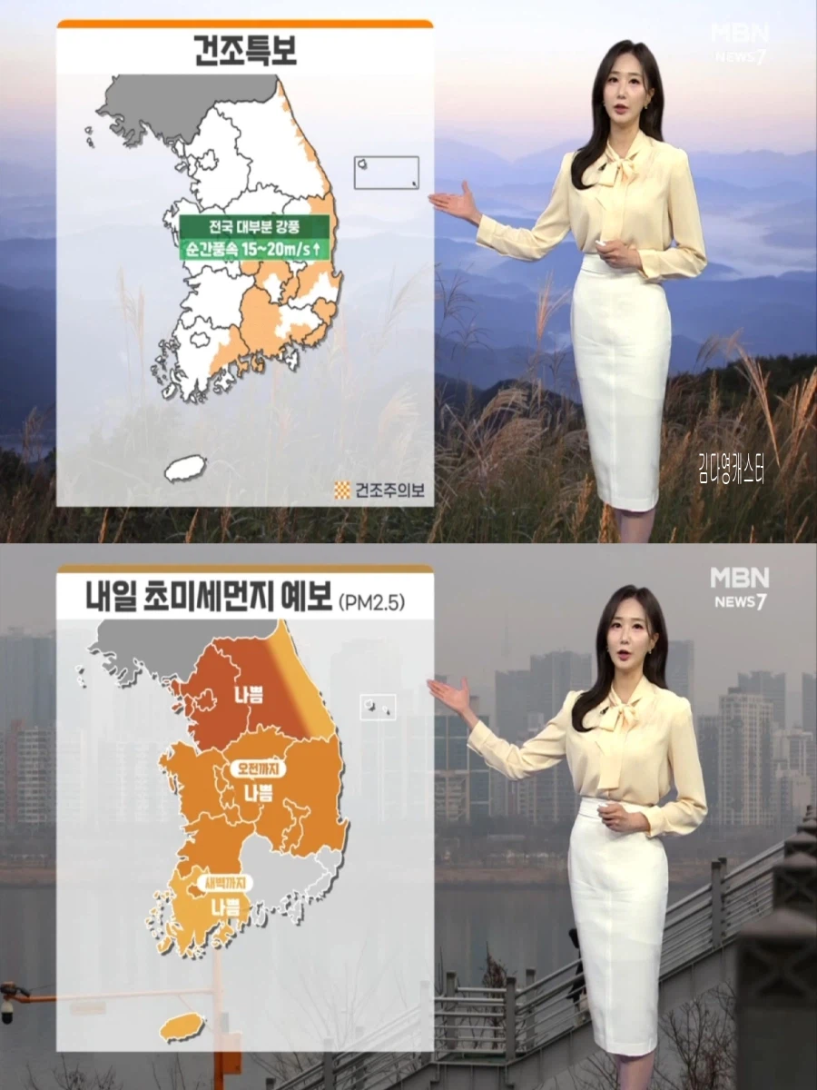 내일, 때 이른 봄 날씨(대기 건조, 초미세먼지 나쁨, 대기 정체)_20.webp