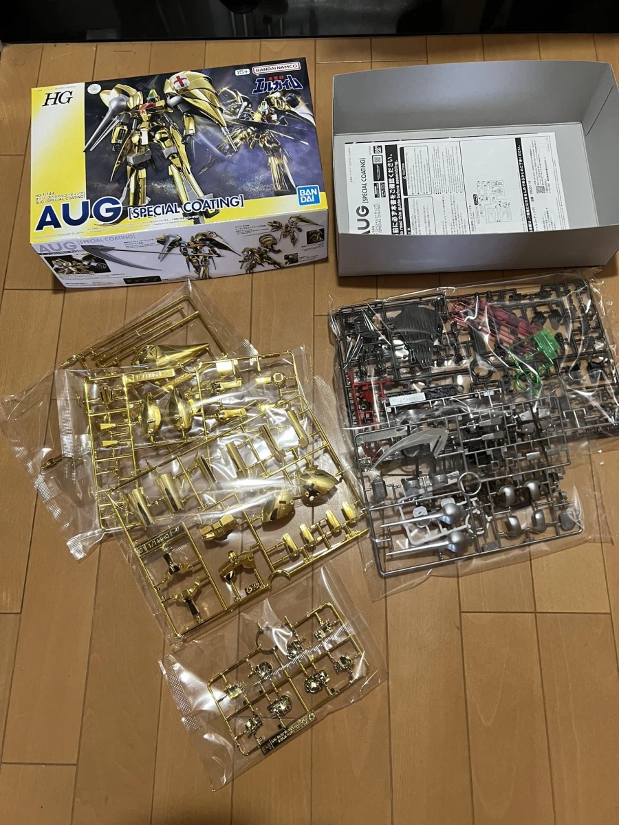 HG 1/144 오지 [스페셜 코팅] 박스 + 런너 사진_2.webp