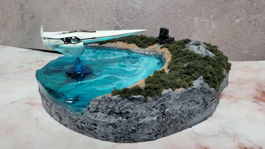 [은영전] 1/3000, 1/8000 브륀힐트 디오라마 완성_7.webp