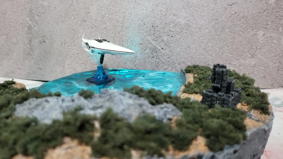 [은영전] 1/3000, 1/8000 브륀힐트 디오라마 완성_9.webp