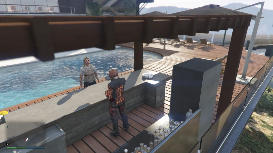 Gta 5 맨션에서 클랜과 휴가_1.webp