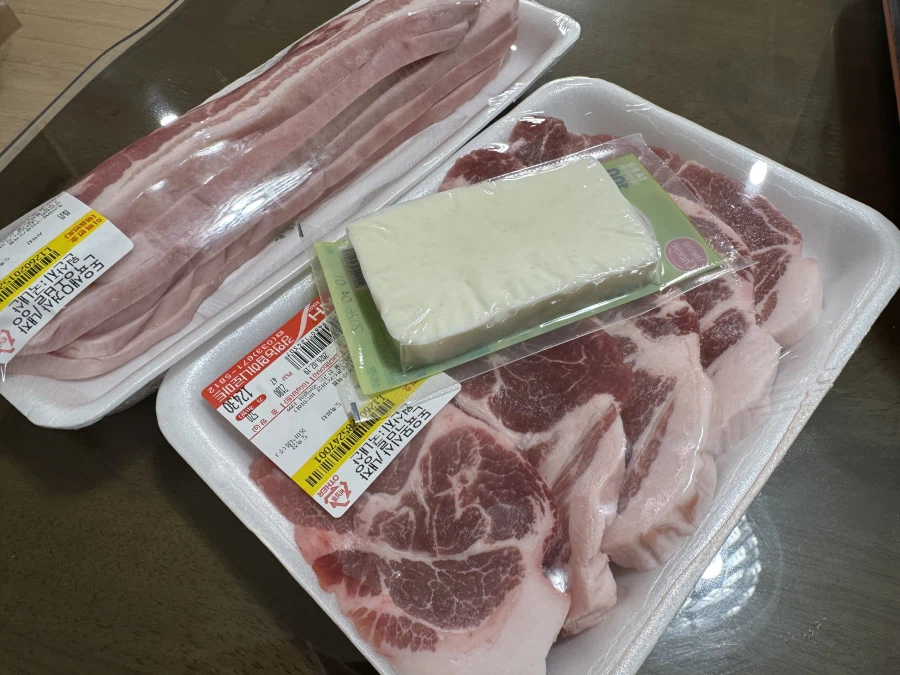 집에서 구워 먹은 오겹살과 목살~~~_1.webp