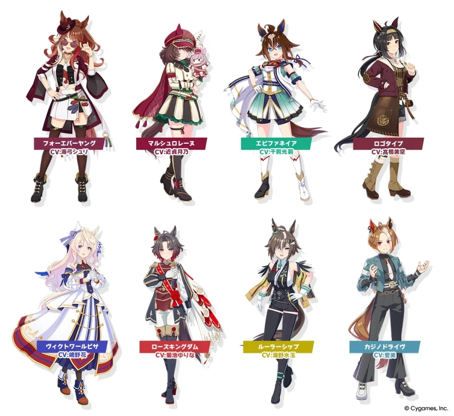 우마무스메(日) 비주얼, 육성 시나리오 PV, 학생 소개 - 아몬드 아이 등_4.webp