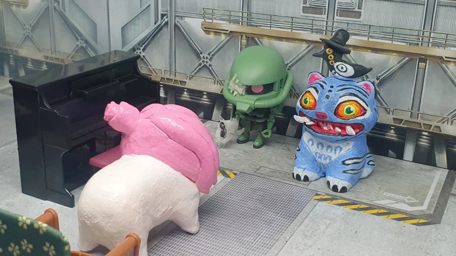 [지점토] 도로롱 X 젠인 나오야 자작 완성작입니다^^_5.webp