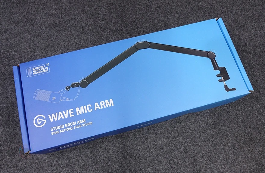 조용하고 더 길어져서 더 편리해진 마이크암! 엘가토 웨이브 마이크암 MK.2_1.webp