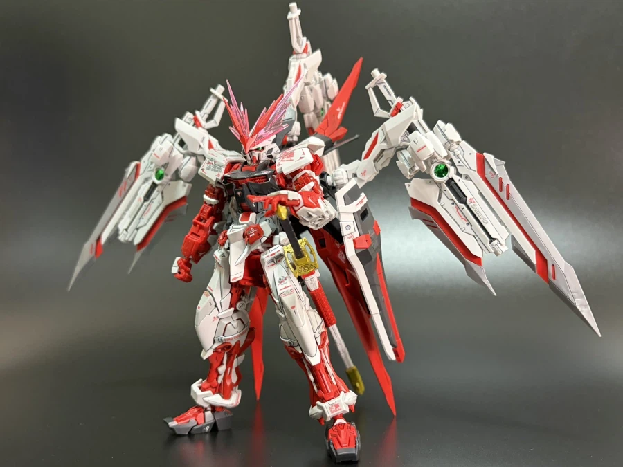 RG 아스트레이 레드 드래곤 먹선 + 데칼 사진_1.webp